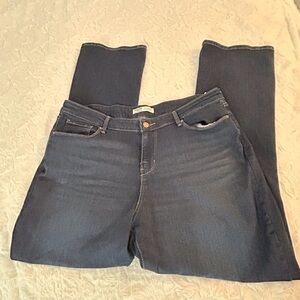 Signature by Levi Strauss Dark Blue mini bootcut Jeans - 18 W